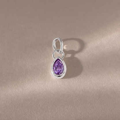 Alexandrite Tear Charm