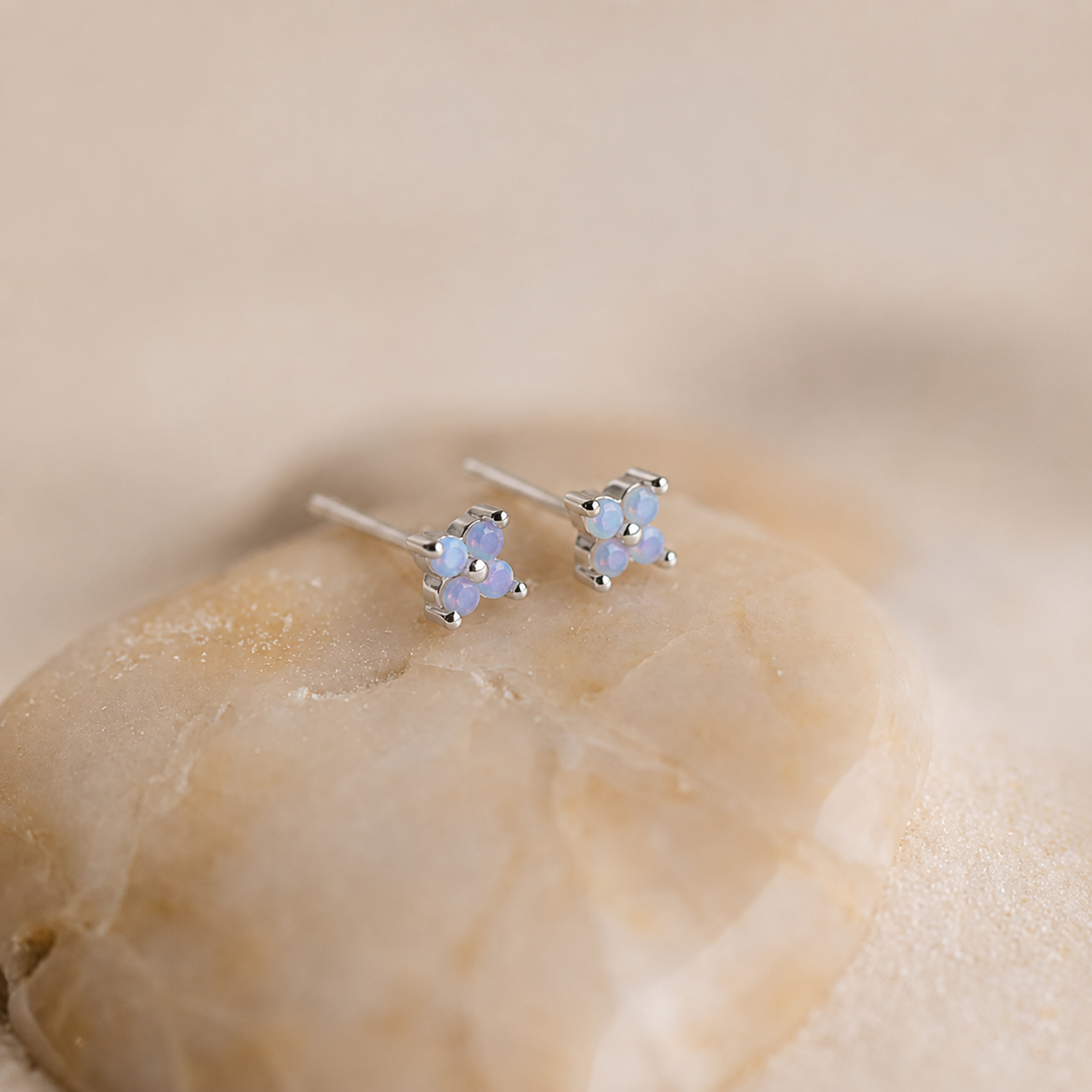 Ivy Flower Studs