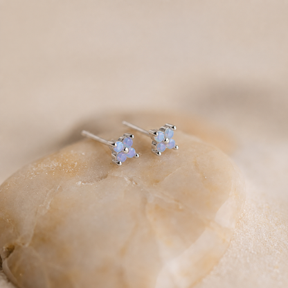 Ivy Flower Studs