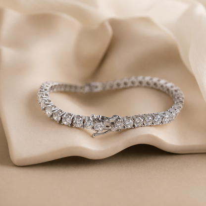 Bold Diamond Tennis Bracelet