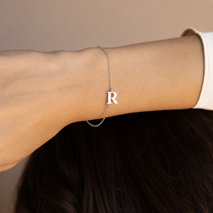 Newsletter Initial Bracelet