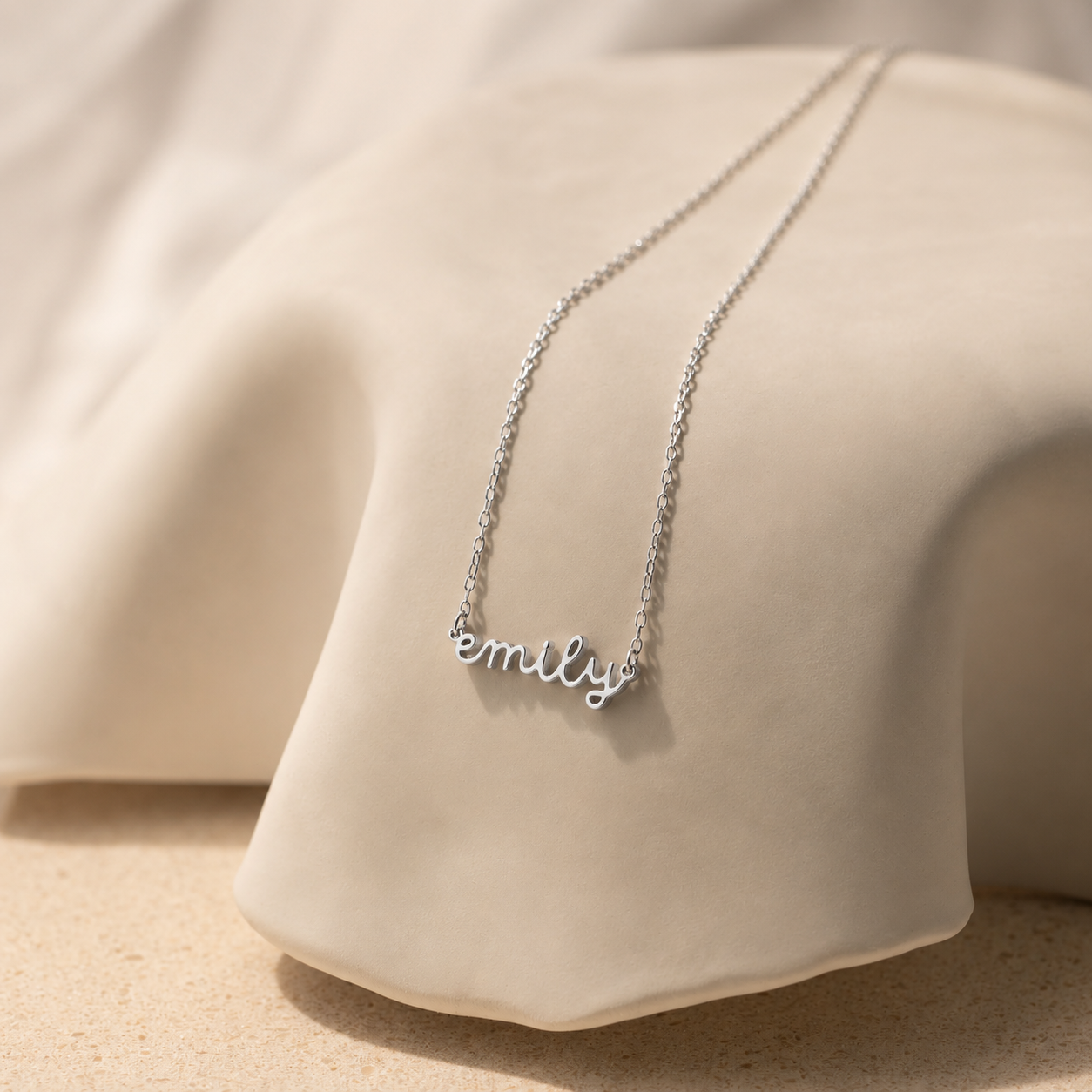 Tiny Dream Name Necklace