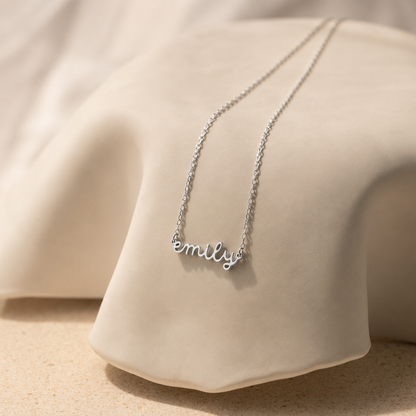 Tiny Dream Name Necklace