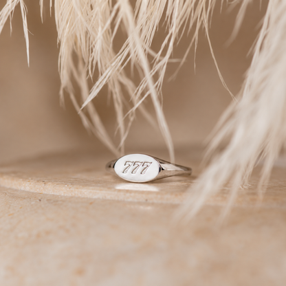 Custom Engraved Signet Ring