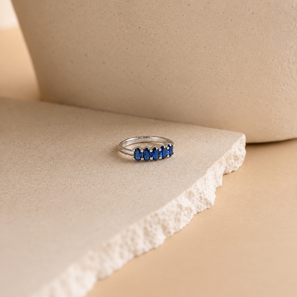 The Oval Birthstone Ring