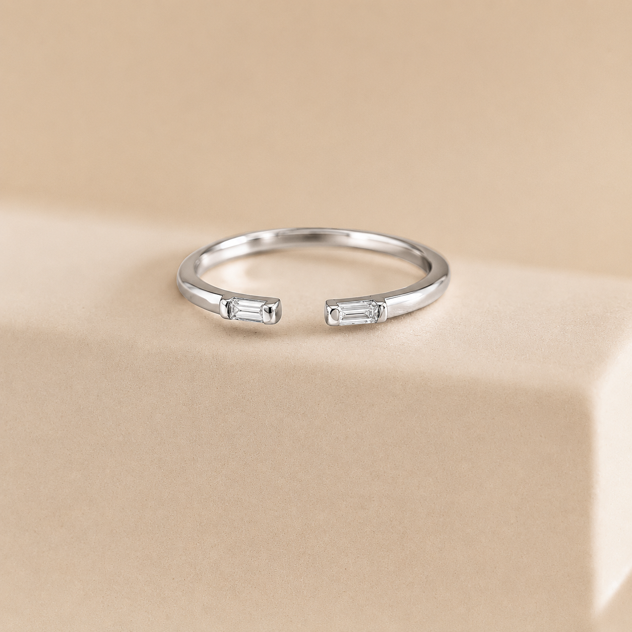Duo Baguette Ring