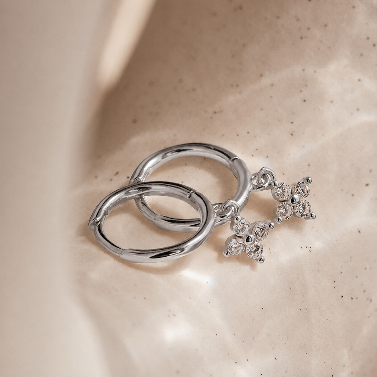 Diamond Flower Huggies