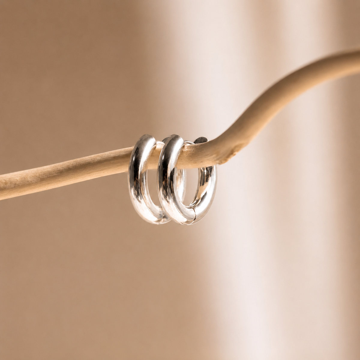 Chunky Hoop Earrings