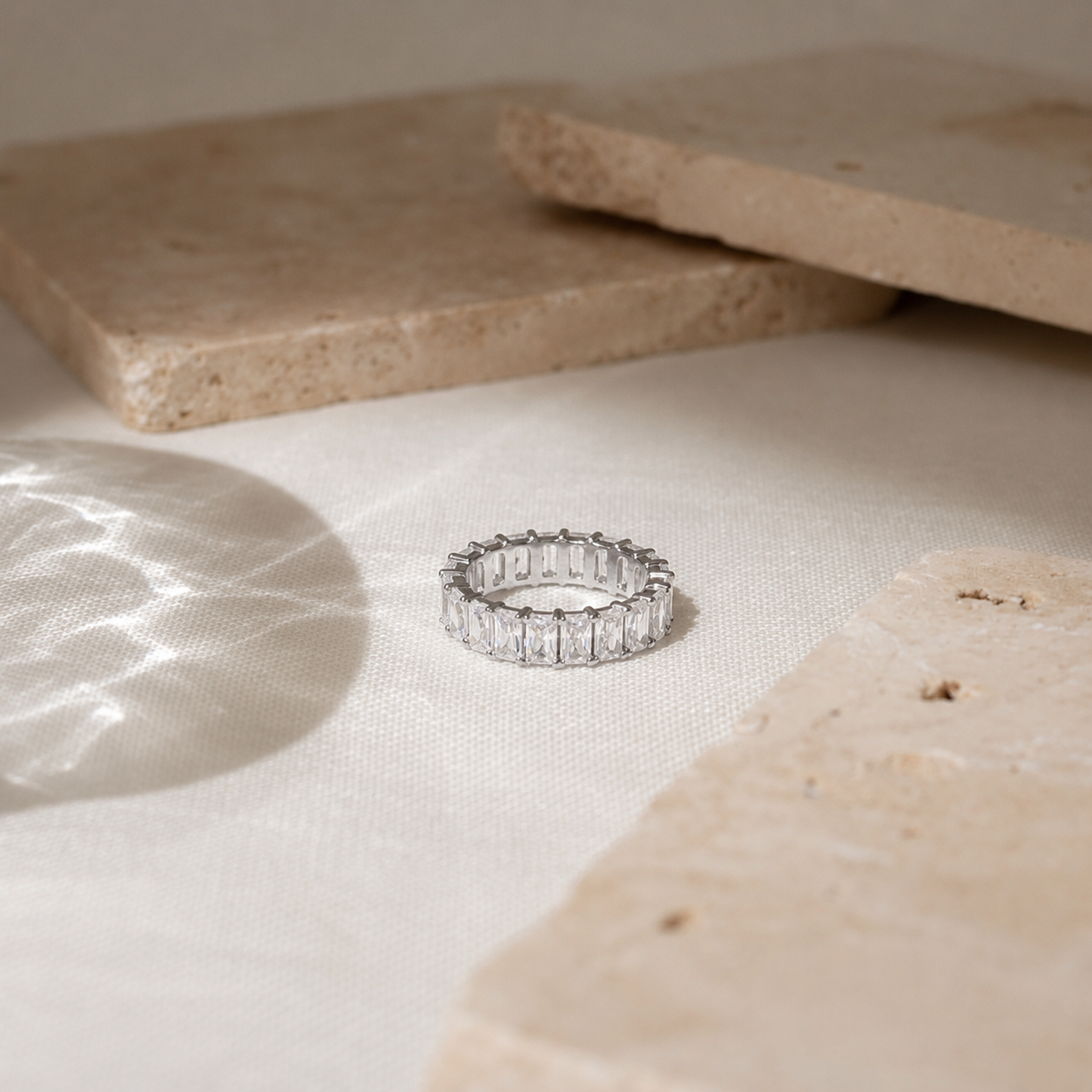 Colette Baguette Diamond Eternity Ring