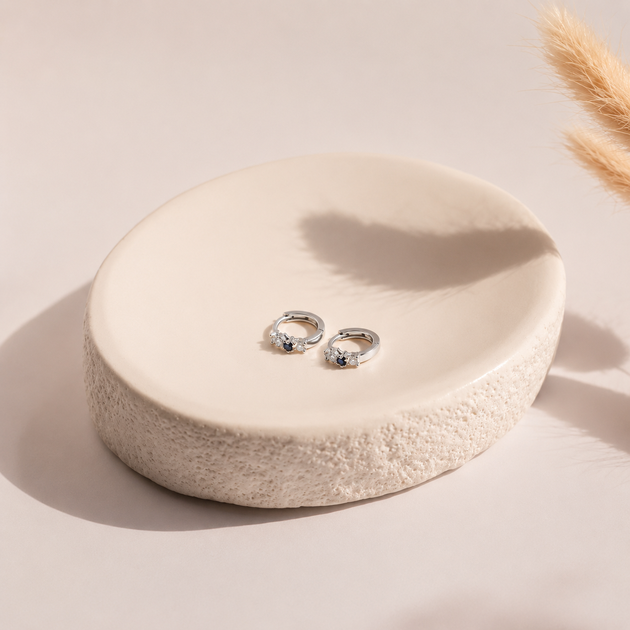 Minimalistic Huggie Hoop Earrings