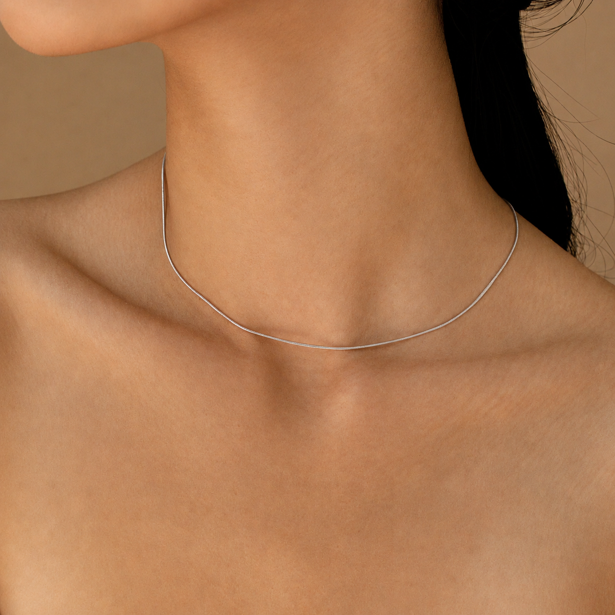 Alice Thin Snake Chain Necklace