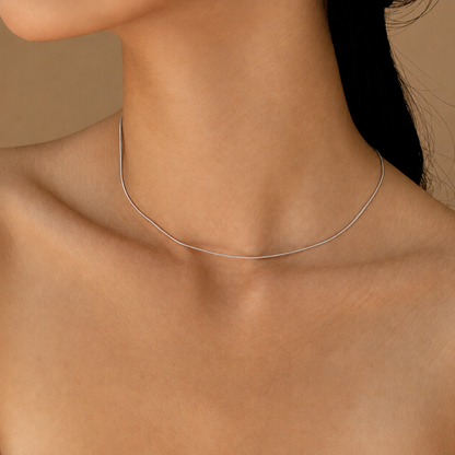 Alice Thin Snake Chain Necklace