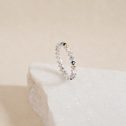 The Rainbow Crystal Ring