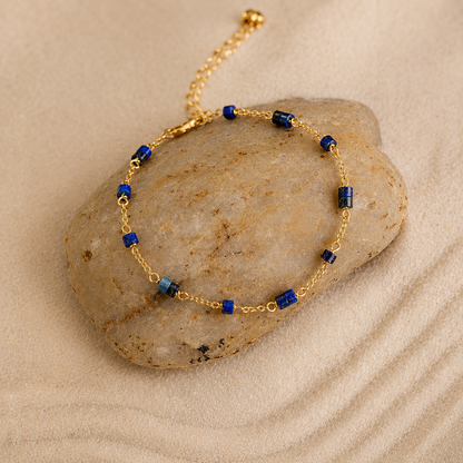 Azul Deep Blue Beaded Bracelet